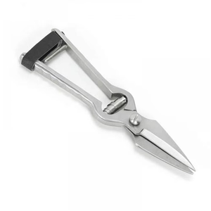 German Stainless Steel Reusable Veterinary Instrument Sharp Serrated Blades Foot Rot Shear Sheep <b>Scissors</b> for Large Animal Hoof - Product Image 2
