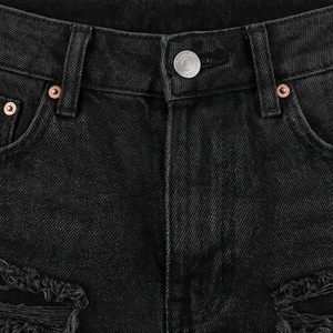 กางเกงยีนส์ขาสั้นผู้หญิง ดีไซน์ทันสมัย ผ้าฝ้ายเดนิม สีสันปรับแต่งได้ แต่งพู่ ซิป กระเป๋าเก๋ๆ ทรงบูตี้ เซ็กซี่ แฟชั่นฤดูร้อน - Product Image 4