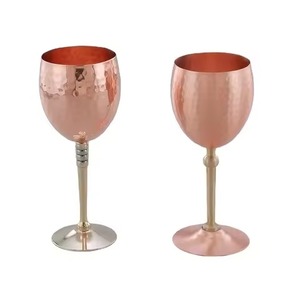 Gobelet à vin en acier inoxydable durable, réutilisable, élégant et de qualité supérieure, idéal pour les mariages et les bars - Product Image 6