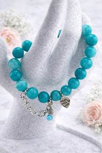 Pulsera de Resina Acrílica Colorida, Elástica, Hecha a Mano, Accesorios de Joyería para Niñas y Mujeres - Product Image 5