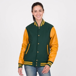 Chaquetas Universitarias Vintage 2026 para Mujer, Elegantes, con Cuello Camisero, Tejidas en Piel de Oveja, 100% Lana, Tela de Lona, Otoño - Product Image 2