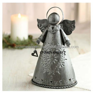 Decorativos adornos de Navidad personalizado de Metal de oro árbol colgante estrella en precio al por mayor - Product Image 3