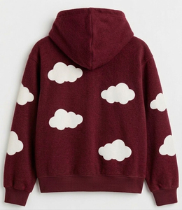 High Quality Custom Logo Print Hoodies <b>Men</b> Long Sleeve Eco-Friendly Knitted 100% Cotton Fleece Sweatshirt Gym Plus Size Hoodies - Product Image 4
