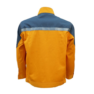 Chaqueta reflectante de trabajo personalizada para seguridad vial, construcción y trabajos industriales pesados - Product Image 2
