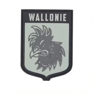 Parches de PVC hechos a medida, logotipo de goma 3D, impermeables, duraderos, diseño personalizado, respaldo de velcro, insignia termoadhesiva, suministro al por mayor - Product Image 3