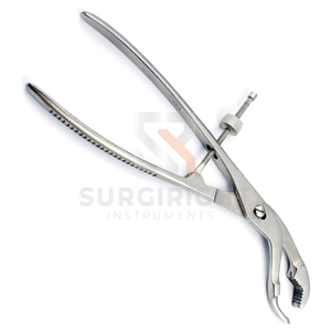 Pince à os Verbrugge 6 pouces, auto-centrante, à verrouillage rapide, instrument chirurgical orthopédique de qualité supérieure, Blush Surgical Hospital - Product Image 2