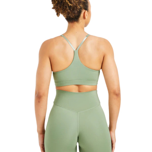 Sujetador deportivo para mujer, top corto de alto rendimiento, transpirable, elástico, para entrenamiento, ropa deportiva atlética, OEM ODM personalizado - Product Image 2