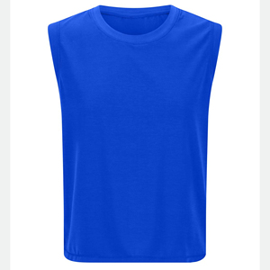 Débardeur décontracté sans manches pour femme, coupe ajustée, couleur unie, idéal pour l'entraînement et le fitness, léger, pour l'été - Product Image 1