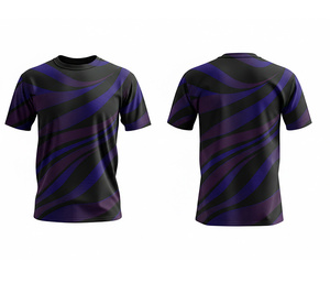 High Performance Sublimation T-Shirts Sweat Wicking Material | <b>Men</b> Women Youth Sizes | Lightweight Quick Dry Training Sportswear - Product Image 6
