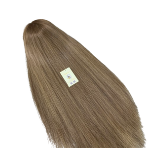 วิกผมตรงธรรมชาติแบบสวิส ไฮไลท์ผมแท้ วิกผมตรงธรรมชาติแบบมีรากผม วิกผมติดลูกไม้ ผมเวียดนามแท้ - Product Image 1