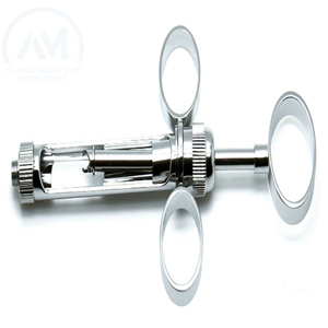 Jeringa de acero inoxidable personalizada, fabricada en Pakistán, herramientas dentales, jeringa manual de alta calidad - Product Image 4