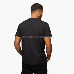 T-shirt pour homme de qualité supérieure, fitness, col rond, séchage rapide, entraînement, uni, ajusté, décontracté, vêtements vierges, t-shirts pour homme - Product Image 2