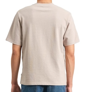 Black Custom Men's T-Shirts <b>Short</b> <b>Sleeve</b> O-Neck 100% Cotton Worsted Fabric Front Logo Silk Screen Printed Letter Pattern Formal - Product Image 2