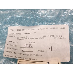 TOKYO ELECTRON TEL D123611-S <b>SPACER</b>, SHIELD, GATE - Trusted Global Legacy Semiconductor Equipment and Parts at - Product Image 5