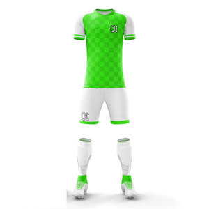 Maillot de football, uniforme sportif, ensemble d'entraînement d'équipe, ensembles personnalisés, créez votre propre uniforme de football, kits de couleur unie, séchage rapide, sportif - Product Image 5