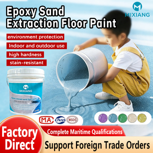 Epoxy Colored Sand Floor Coating Industrial <b>Boat</b> <b>Paint</b> Rubber Coating Waterproof Strong Alkali Resistant Wear Pressure Resistant - Product Image 5