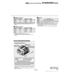 ชิ้นส่วนนิวเมติก SS5Y5-M11SEA-12B-C6นิวเมติก SMC - Product Image 3