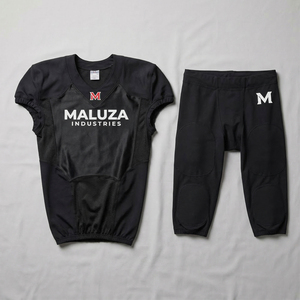 Ensemble complet d'uniformes de football américain personnalisés par sublimation, short respirant en maille extensible 4 directions, équipement de performance, vente en gros pour hommes - Product Image 1