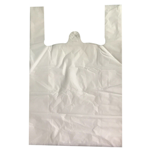 Compostable T-Shirt Bags For Supermarket Takeaway And Food <b>Packaging</b> Custom <b>Biodegradable</b> Plastic Grocery Bags Manufacturer - Product Image 4