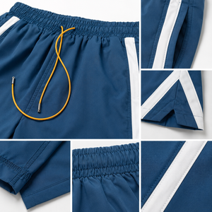 Pantalones Cortos Deportivos de Verano para Hombre, Tejidos, Casuales, 100% Nailon y Spandex, Ecológicos, con Logotipo Frontal, hasta la Rodilla, Resistentes al Viento, de Alta Calidad - Product Image 5