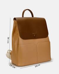 Korean Style <b>Large</b> Capacity Pu Women's <b>Backpack</b> with Zipper Closure Waterproof Shoulder Bag Solid Color for <b>School</b> Everyday - Product Image 2