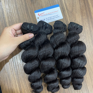 ขายส่งผมเวียดนามแท้ 100% แบบดิบ ไม่ผ่านการแปรรูป  แบบลอนคลาย  ผมต่อแบบเส้น  ผมแบบมัดเป็นช่อ  แบบดับเบิ้ลดรอน - Product Image 4
