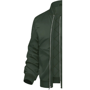 Veste Softshell Homme Solide Personnalisée Hiver Décontractée Col Montant Fermeture Éclair Avant Imperméable Respirante Coupe-Vent Séchage Rapide Écologique - Product Image 6