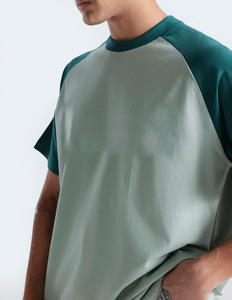 Custom <b>Men</b> Acid Wash Knitted <b>Silk</b> Screen Printed T-<b>Shirt</b> Streetwear Hip Hop 100% Cotton with Logo Customize Oversized Vintage - Product Image 5