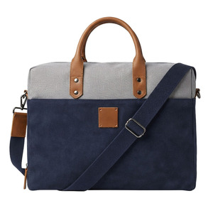 Cotton <b>Canvas</b> Laptop Sleeve Protective Notebook Case with Soft Interior Zipper Closure for Business Travel and Daily Carry - Product Image 1