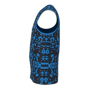 เสื้อกล้ามออกกำลังกายสำหรับผู้ชาย พิมพ์ลายโลโก้โค้งแบบกำหนดเอง สำหรับการฝึกซ้อมมวย - Product Image 3