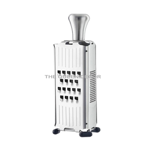 Râpe à fromage manuelle en forme de pistolet en bois massif avec poignée confortable, outils de cuisine en acier inoxydable de qualité supérieure pour gingembre et citron - Product Image 3