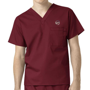 Uniforme Médico de Alta Calidad con Diseño de Color Personalizado y MOQ Bajo para Hospitales, Traje de Enfermera para Doctores, Enfermeras, Mujeres y Hombres con Cuello en V - Product Image 3