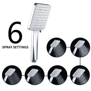 Chrome Handheld <b>Shower</b> Faucet High Pressure Multi-Function for the <b>Shower</b> Room <b>Accessories</b> - Product Image 4