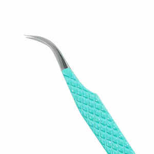 Customized Stainless Steel Eyelash Tweezers Curved Lash Tweezers - Product Image 4