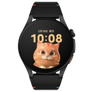 Jam Tangan Pintar Tahan Air 3ATM Layar AMOLED GPS Navigasi Luar Ruangan Pelacakan Olahraga Tahan Air Altimeter Kompas Pria - Product Image 5