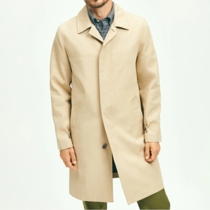 Abrigo de Invierno para Hombre, Nuevo Modelo Otoño-Invierno, Cuello Camisero, Color Sólido, Botones Simples, Estilo Casual, Largo, de Lana - Product Image 5