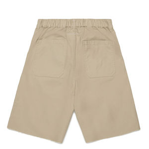 Shorts cargo pour garçons, couleur unie, avec logo personnalisable, fermeture à boutons, poches latérales et design à prix abordable - Product Image 6