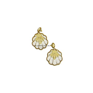Pendientes de Caballito de Mar con Cuentas, Diseño Personalizado, Pendientes con Cuentas OEM ODM, Pendientes de Playa de Verano, Pendientes Estilo Vacaciones - Product Image 3