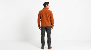 Veste polaire pour homme en gros, entièrement zippée, chaude, col montant, douce, pour l'extérieur, décontractée, hiver, fabrication sur mesure - Product Image 6