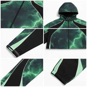 Chaqueta Deportiva Personalizada Extra Grande, Ligera, Impermeable, Transpirable y Ecológica de Poliéster Sublimado para Hombre - Product Image 4