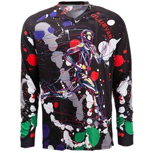 Maillot de motocross à manches longues pour homme CLUBEVAN, impression par sublimation, séchage rapide, chemise de course moto pour adulte, toutes saisons - Product Image 1