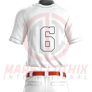 OEM Services Latest Design Team Wear Baseball Uniform Factory Made Wholesale Prices Baseball Uniform For Unisex - Product Image 6
