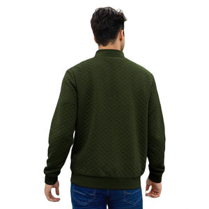 เสื้อแจ็คเก็ตผู้ชายสำหรับฤดูหนาว ดีไซน์หรูหรา เนื้อผ้าผสมขนสัตว์ ผิวสัมผัสนุ่ม ทรงเข้ารูปทันสมัย - Product Image 3