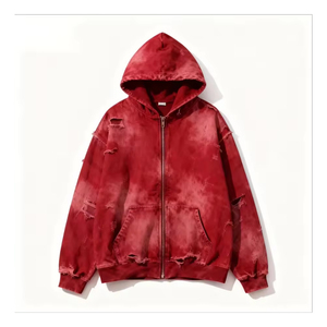 Sudadera con Capucha Personalizada de 500 g/m², Estilo Desgastado, Algodón Premium, Corte Holgado, Estilo Urbano, con Impresión DTG de Alta Calidad - Product Image 6