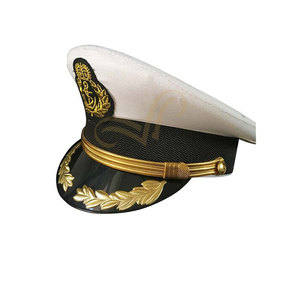 Chapeaux d'uniforme de vente pour agents de sécurité avec broderie 3D - Product Image 6