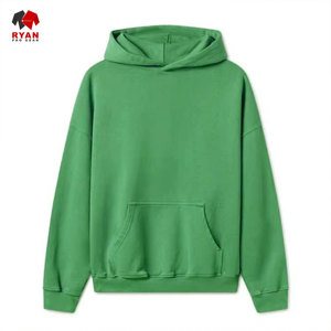 เสื้อฮู้ดดี้ผู้ชาย Ryan Pro Gear พร้อมโลโก้สั่งทำด้านหน้า ผ้าฝ้ายฟลีซ 100% ทรงปกติ สำหรับฤดูหนาว ผลิตแบบ ODM สีพื้น - Product Image 3