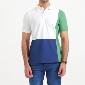 Fabricante de polos de manga corta para hombre con logotipo personalizado, camisas transpirables al por mayor - Product Image 4