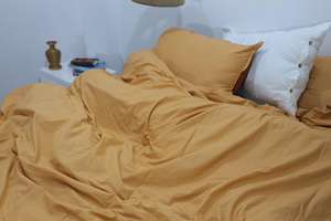 Parure de lit en coton et bois de santal, style moderne pour hôtel, literie de luxe pour la décoration de chambre, tailles queen et king. - Product Image 4