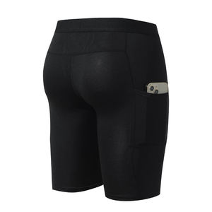Sublimation Printed Gym Fitness Wear Active <b>Men</b> <b>Compression</b> <b>Short</b> with pocket - Product Image 4