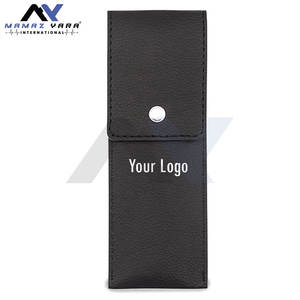 Navaja de Afeitar Recta Personalizada con Logotipo para Hombre, Navajas para Barbero, Navaja de Afeitar Recta con Bloqueo Giratorio, Estuche de Cuero Personalizado - Product Image 3